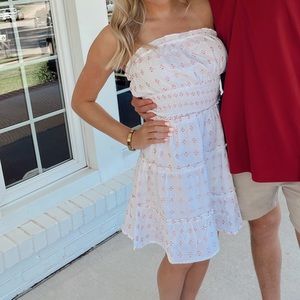 White and red sundress